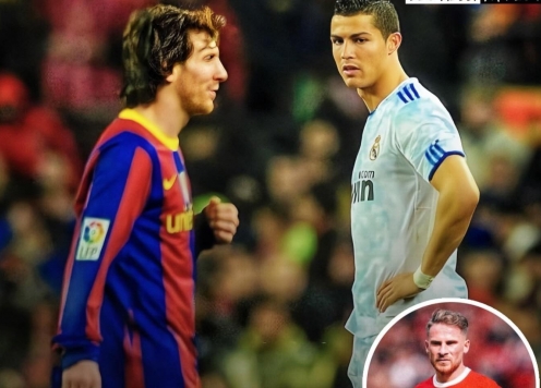 Tiền vệ ngôi sao Liverpool: 'Ronaldo sẽ không bao giờ sánh được với Messi'