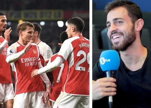 Bernardo Silva khẳng định Arsenal không phải đối thủ của Man City
