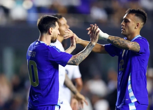 Lautaro Martinez gia nhập danh sách vĩ đại của Argentina