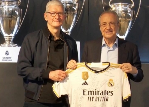 Real Madrid chuẩn bị công bố dự án cực khủng hợp tác với Apple