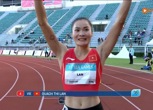 Quách Thị Lan mang về HCV thứ 6 cho điền kinh Việt Nam