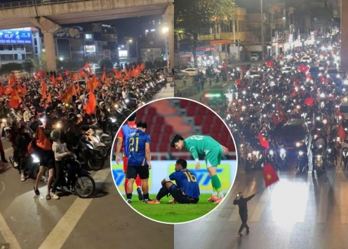 CĐV Thái Lan nóng mặt khi thấy CĐV Việt Nam 'đi bão'