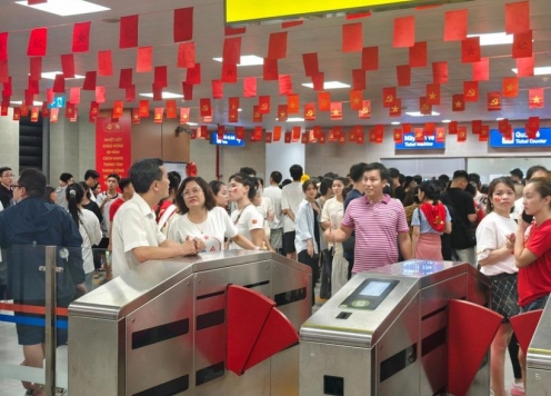 Thử nghiệm định danh điện tử và nhận diện sinh trắc học trên tuyến tàu điện Cát Linh - Hà Đông