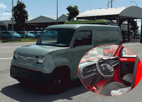 VinFast EC Van lộ nội thất thực tế: Thiết kế tối giản, sẵn sàng bàn giao trong tháng 11