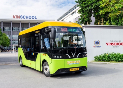 School Bus - Dịch vụ xe điện học đường đầu tiên tại Việt Nam chính thức đi vào hoạt động