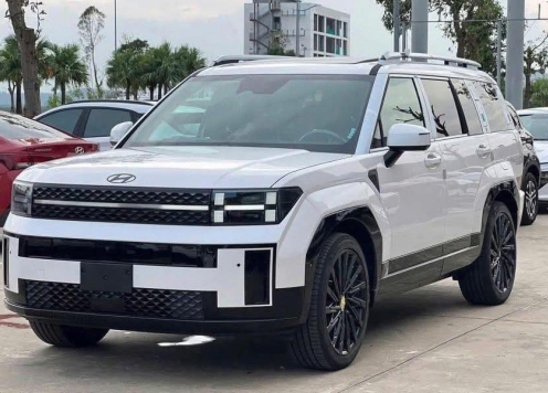 Hyundai Santa Fe Hybrid 2025 lộ diện tại Việt Nam, dự kiến trình làng vào cuối năm?