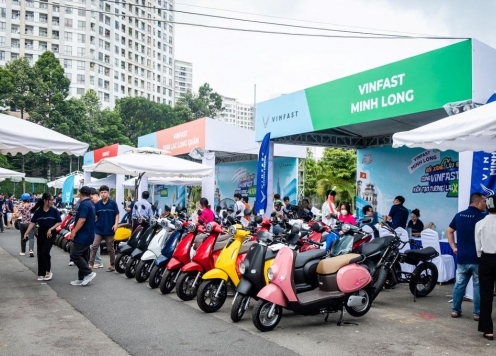 VinFast giao gần 235.000 xe máy, xe đạp điện trong 9 tháng đầu năm 2025