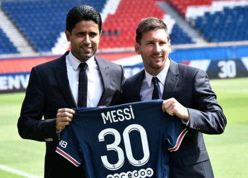 Chủ tịch PSG 'réo tên' Messi hậu vô địch Champions League
