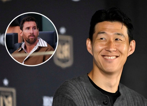 Vừa đến MLS, Son Heung-min nhắc ngay tới Messi