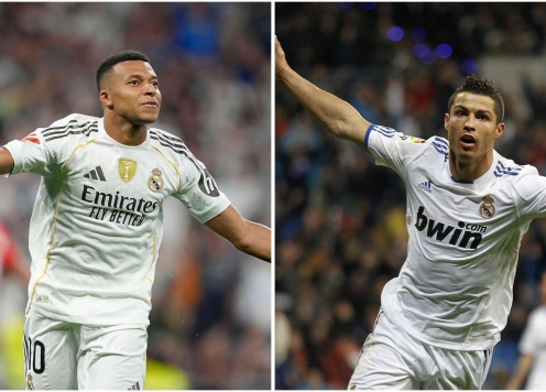 Mbappe phá kỷ lục kéo dài 16 năm của Ronaldo