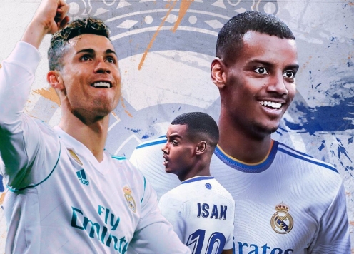 Alexander Isak suýt nữa làm đồng đội Ronaldo