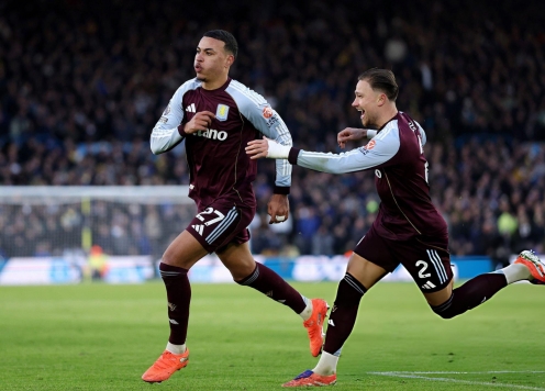 Đánh bại Leeds, Aston Villa vào top 4 Ngoại hạng Anh