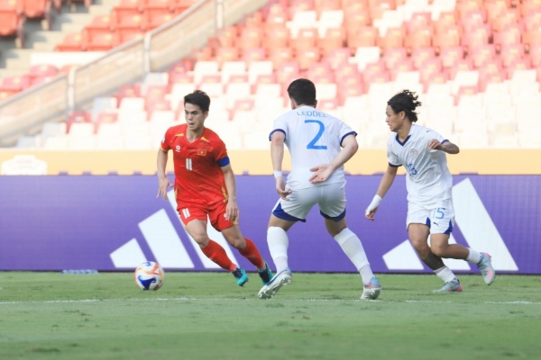 U23 Philippines để lại hình ảnh đẹp sau trận gặp U23 Việt Nam