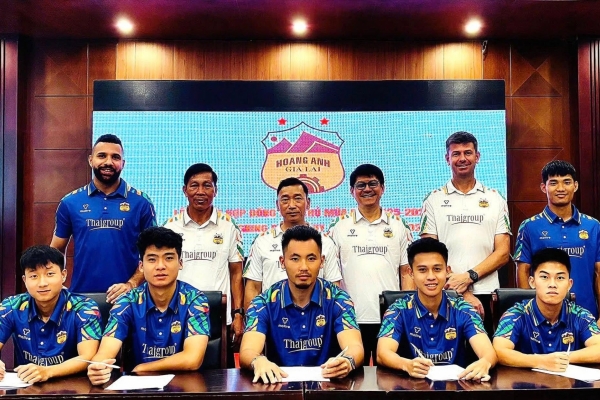 HAGL công bố 5 tân binh chất lượng cho mùa giải V-League 2025/26