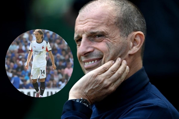 HLV AC Milan nói về điểm yếu của Luka Modric sau trận ra mắt