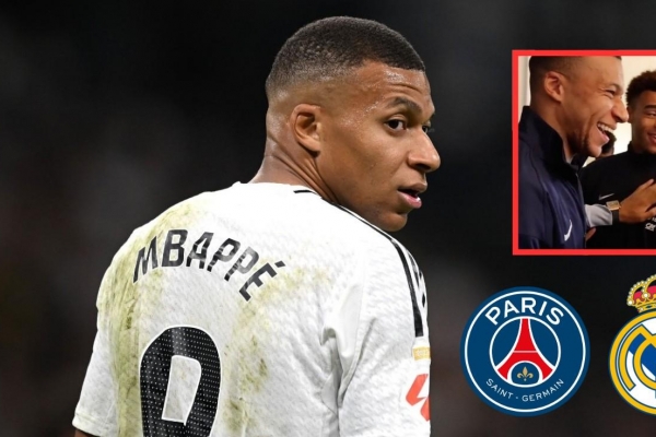 Thái độ gây tranh cãi của Mbappe khi tái ngộ dàn sao PSG
