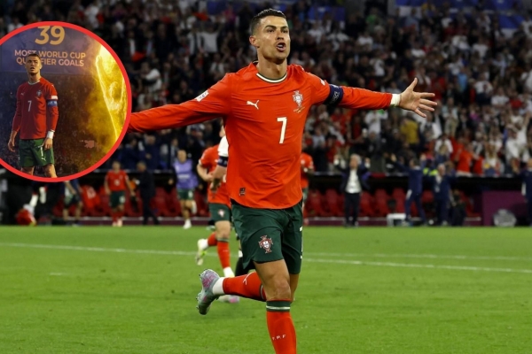 Cristiano Ronaldo làm nên lịch sử World Cup
