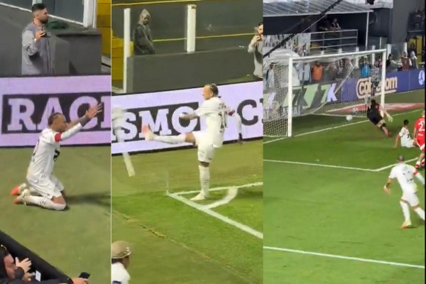 Khoảnh khắc Neymar 'xấu hổ' vì ăn mừng bàn thắng hụt