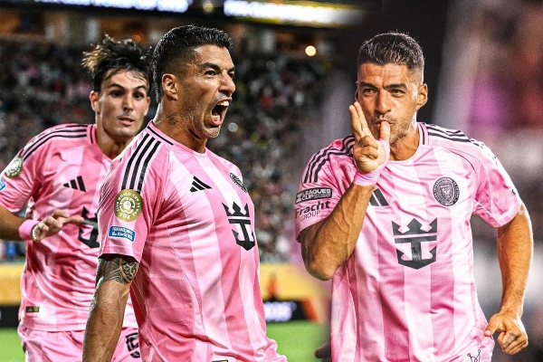 Vắng Messi, Suarez rực sáng đưa Inter Miami vào bán kết Leagues Cup