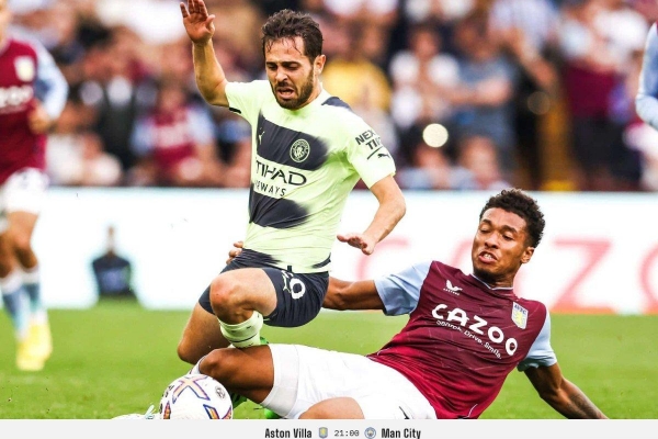 Siêu máy tính dự đoán Man City có thể gặp khó trước Aston Villa