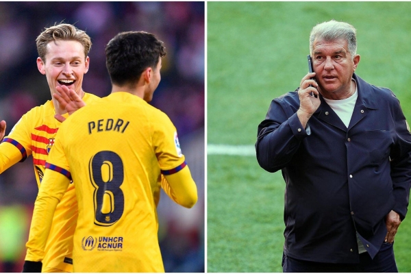 Gia cố tuyến giữa, chủ tịch Laporta trói chân 'bộ não' Barca