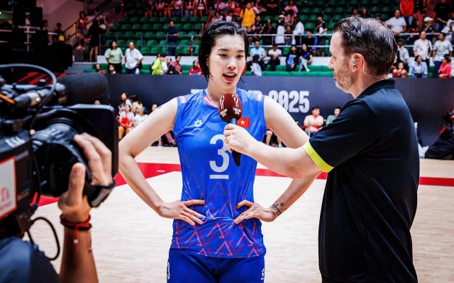 Tuyển bóng chuyền nữ Việt Nam chuẩn bị đón Thanh Thúy dự SEA Games