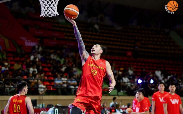 Dừng bước ở tứ kết, bóng rổ Việt Nam trắng tay ở SEA Games 33