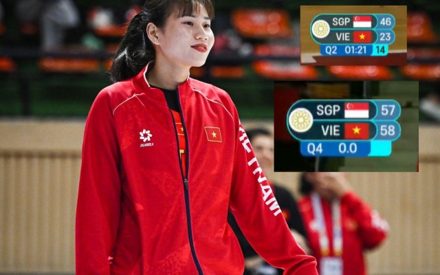 Ngược dòng không tưởng, bóng rổ nữ Việt Nam lọt top 5 SEA Games 33