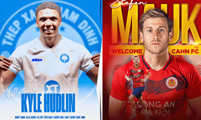 CAHN cùng TX Nam Định sở hữu dàn ngoại binh đắt giá nhất V-League