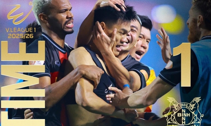 Thắng nghẹt thở SLNA, Ninh Bình giữ chắc ngôi đầu bảng