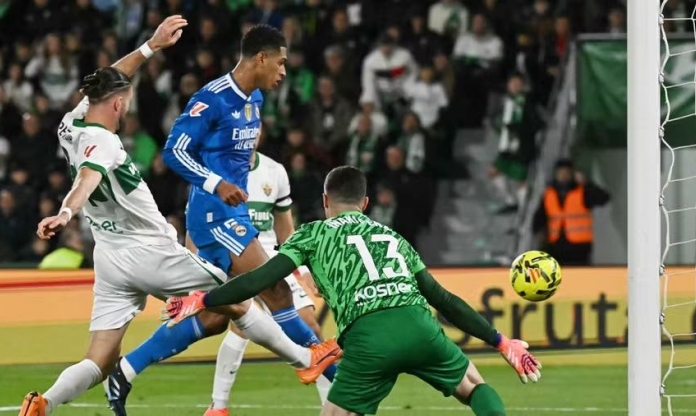 Bellingham cứu Real Madrid thoát thua sốc trước Elche