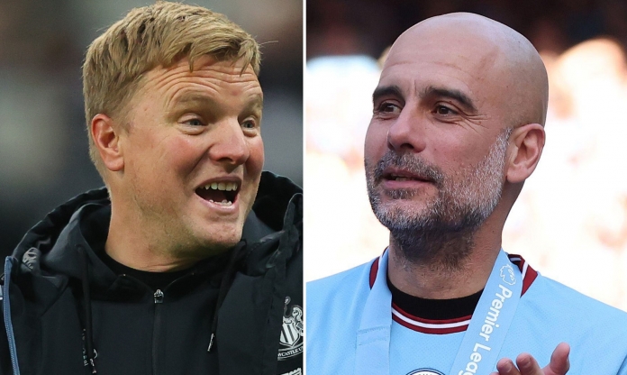 HLV xuất sắc nhất Ngoại hạng Anh 2022/23: Eddie Howe đấu Pep Guardiola