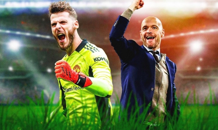 Erik Ten Hag lên tiếng về hợp đồng của De Gea