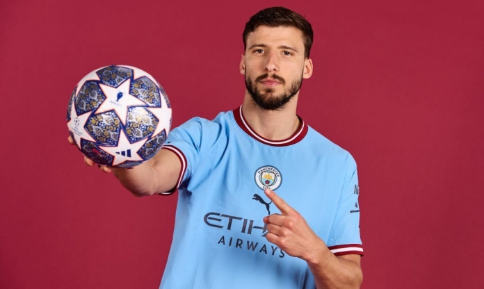 Ruben Dias: 'Man City mới là ông vua phòng ngự' tại châu Âu