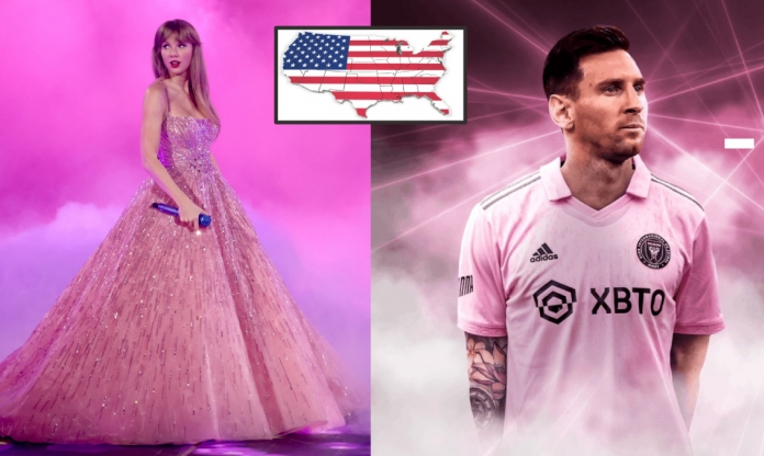 Messi 'đặt mình' ngang hàng với huyền thoại âm nhạc nước Mỹ về độ 'hot'