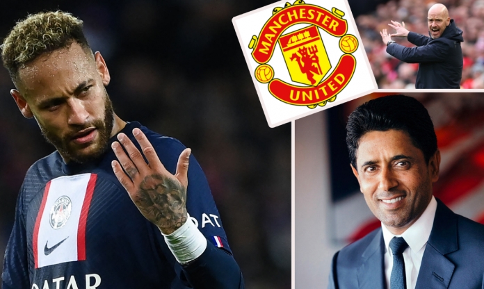 Erik Ten Hag lên tiếng về hợp đồng của Neymar với Man United