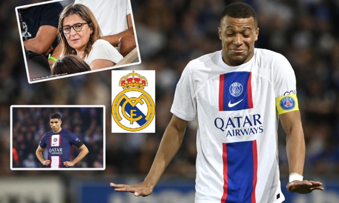 Mẹ của Mbappe vào vai 'siêu cò', kéo cả đồng đội của anh đến Real Madrid