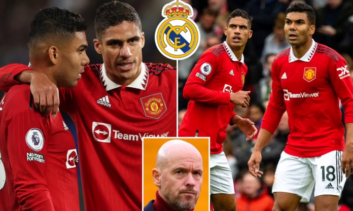 Sau Casemiro và Varane, Erik Ten Hag 'lại chốt' thêm một sao Real