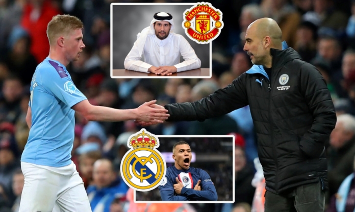Tin chuyển nhượng tối 6/8: Pep và De Bruyne rời Man City, MU có chủ mới