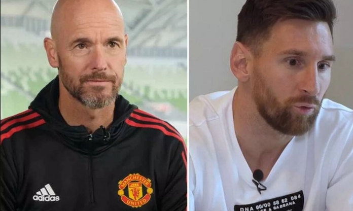 Phục vụ Messi, sao MU báo tin không thể vui hơn cho Ten Hag ngày trở lại