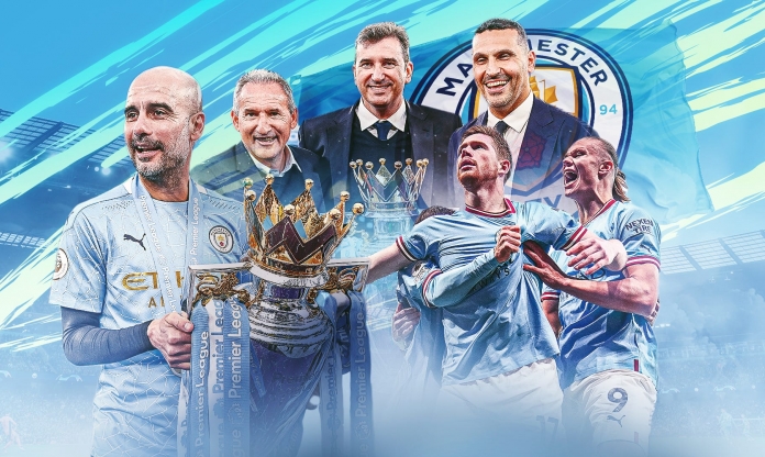 CHÍNH THỨC: Man City xác lập kỷ lục khủng nhất lịch sử Ngoại hạng Anh