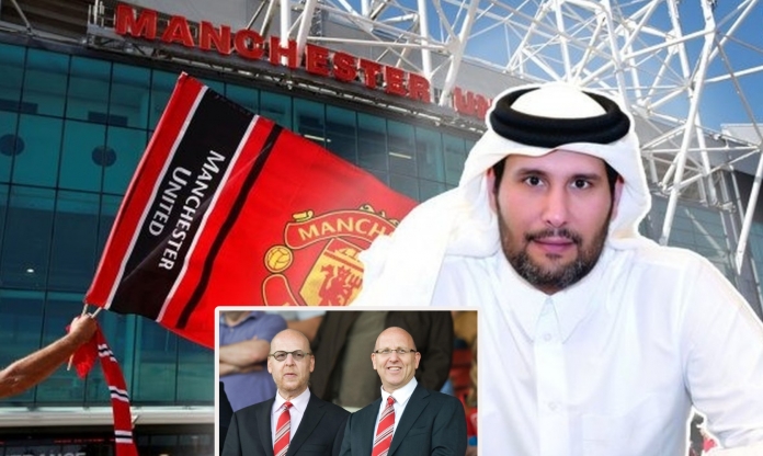 Tiếp quản MU, Sheikh Jassim sẽ chi 2 tỷ Bảng thay đổi 'ảnh đại diện' của CLB
