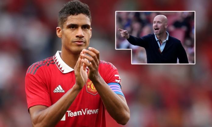 CHÍNH THỨC: Ngã ngũ vụ Varane rời MU vì mâu thuẫn với Ten Hag