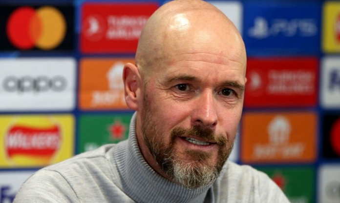 Ten Hag gửi thông điệp đến các fan MU ngày đại chiến tại C1