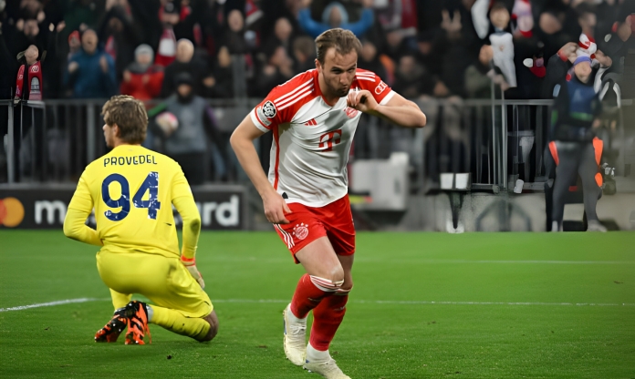 Harry Kane chói sáng đưa Bayern vào tứ kết Champions League