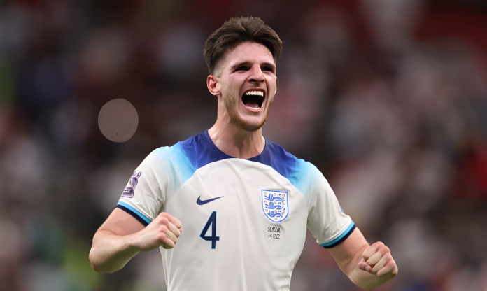 Declan Rice giữ làm đội trưởng tuyển Anh thay Maguire