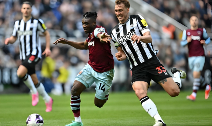 Trực tiếp Newcastle 1-2 West Ham: Đôi công hấp dẫn