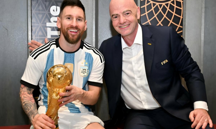 Chủ tịch FIFA Infantino khẳng định ông dùng Messi để giúp bóng đá Mỹ