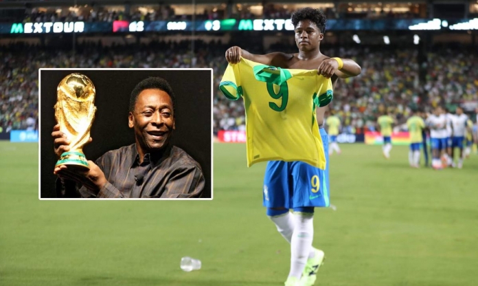 Endrick kịch liệt bác bỏ so sánh với Vua bóng đá Pele trước Copa America