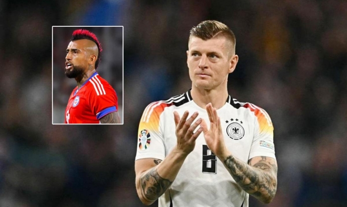 Arturo Vidal: 'Toni Kross đã học hỏi nhiều điều từ tôi'
